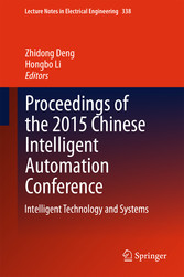 Proceedings of the 2015 Chinese Intelligent Automation Conference