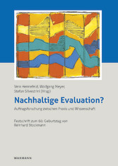 Nachhaltige Evaluation?