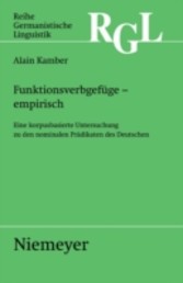 Funktionsverbgefüge - empirisch