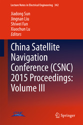 China Satellite Navigation Conference (CSNC) 2015 Proceedings: Volume III