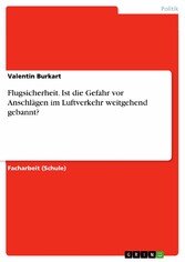 Flugsicherheit. Ist die Gefahr vor Anschlägen im Luftverkehr weitgehend gebannt?