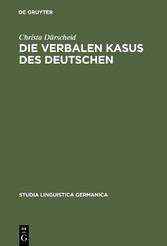 Die verbalen Kasus des Deutschen