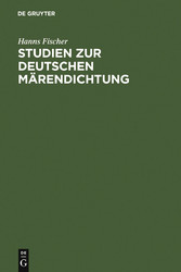 Studien zur deutschen Märendichtung