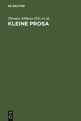 Kleine Prosa