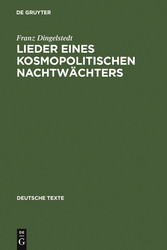 Lieder eines kosmopolitischen Nachtwächters