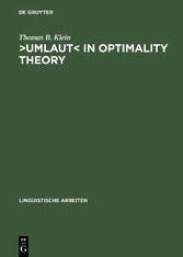 ?Umlaut? in Optimality Theory