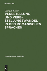 Verbstellung und Verbstellungswandel in den romanischen Sprachen