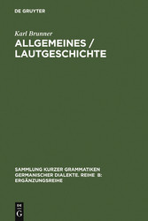 Allgemeines / Lautgeschichte