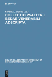 Collectio Psalterii Bedae venerabili adscripta