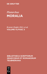 Plutarchus: Moralia. Volume VI/Fasc 3