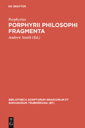 Porphyrii Philosophi fragmenta