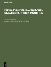 Griechische Papyri  (Nr. 19-44)