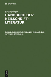 Supplement zu Band I. Anhang: Zur Kuyunjik-Sammlung