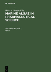 Marine Algae in Pharmaceutical Science. Vol. 1