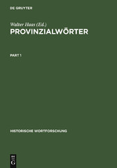 Provinzialwörter