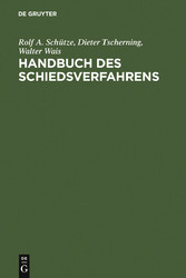 Handbuch des Schiedsverfahrens