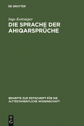 Die Sprache der Ahiqarsprüche