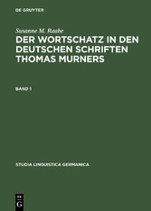 Der Wortschatz in den deutschen Schriften Thomas Murners