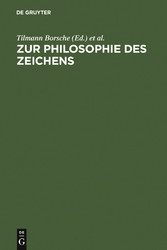 Zur Philosophie des Zeichens