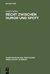 Recht zwischen Humor und Spott