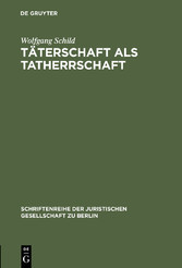 Täterschaft als Tatherrschaft