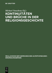 Kontinuitäten und Brüche in der Religionsgeschichte