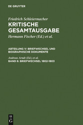 Briefwechsel 1802-1803