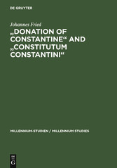 'Donation of Constantine' and 'Constitutum Constantini'