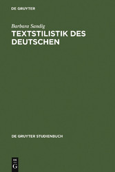 Textstilistik des Deutschen