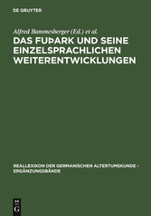 Das fuþark und seine einzelsprachlichen Weiterentwicklungen