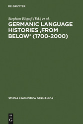 Germanic Language Histories 'from Below' (1700-2000)