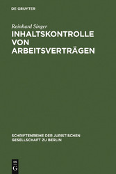 Inhaltskontrolle von Arbeitsverträgen