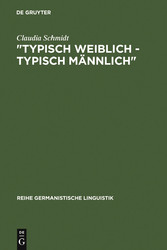 'Typisch weiblich - typisch männlich'