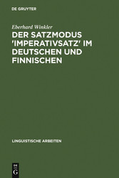 Der Satzmodus 'Imperativsatz' im Deutschen und Finnischen