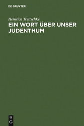 Ein Wort über unser Judenthum