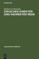 Zwischen direkter und indirekter Rede