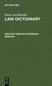 Deutsch-Englisch/German-English