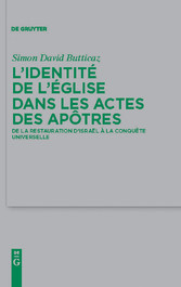 L'identité de l'Église dans les Actes des apôtres