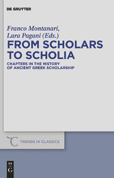 From Scholars to Scholia