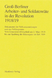 Groß-Berliner Arbeiter- und Soldatenräte in der Revolution 1918/19