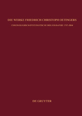 Die Werke Friedrich Christoph Oetingers