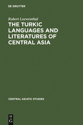 The Turkic Languages and Literatures of Central Asia