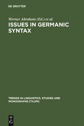 Issues in Germanic Syntax