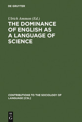 The Dominance of English as a Language of Science