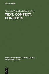 Text, Context, Concepts