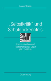 'Selbstkritik' und Schuldbekenntnis