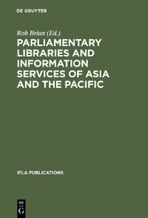 Parliamentary Libraries and Information Services of Asia and the Pacific