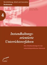 Instandhaltungsorientierte Unterrichtsverfahren