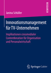 Innovationsmanagement für TV-Unternehmen