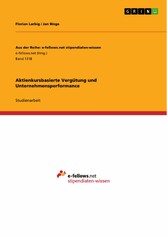 Aktienkursbasierte Vergütung und  Unternehmensperformance